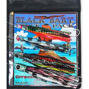 Black Bart Foxtrot Snack Pack Soft Bait Squid - Assorted