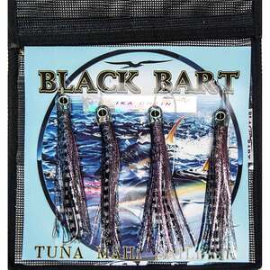 Black Bart Ika Chain Soft Bait Squid - Blue/Purple/Silver
