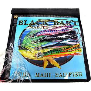 Black Bart Malolo Pack Soft Bait Squid - Assorted