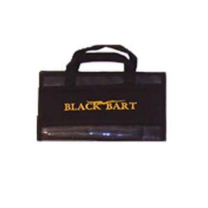Black Bart Soft Lure Soft Sided Tackle Bag - Black, Medium