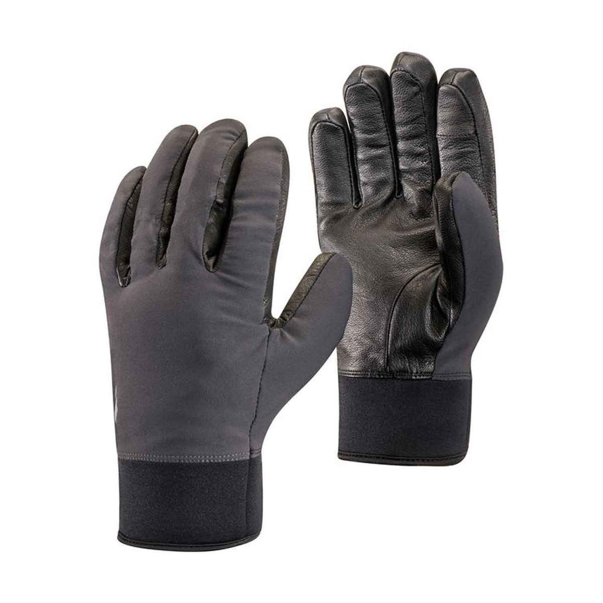 Black Diamond Heavyweight Softshell Gloves Smoke