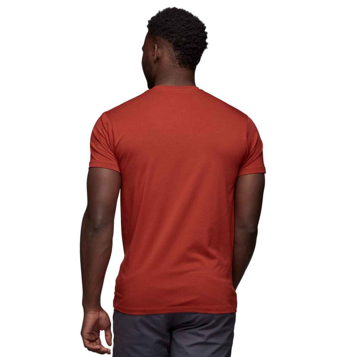Black Diamond Men's Stacked Logo Short Sleeve Casual Shirt Black Diamond Men's Stacked Logo Short Sleeve Casual Shirt