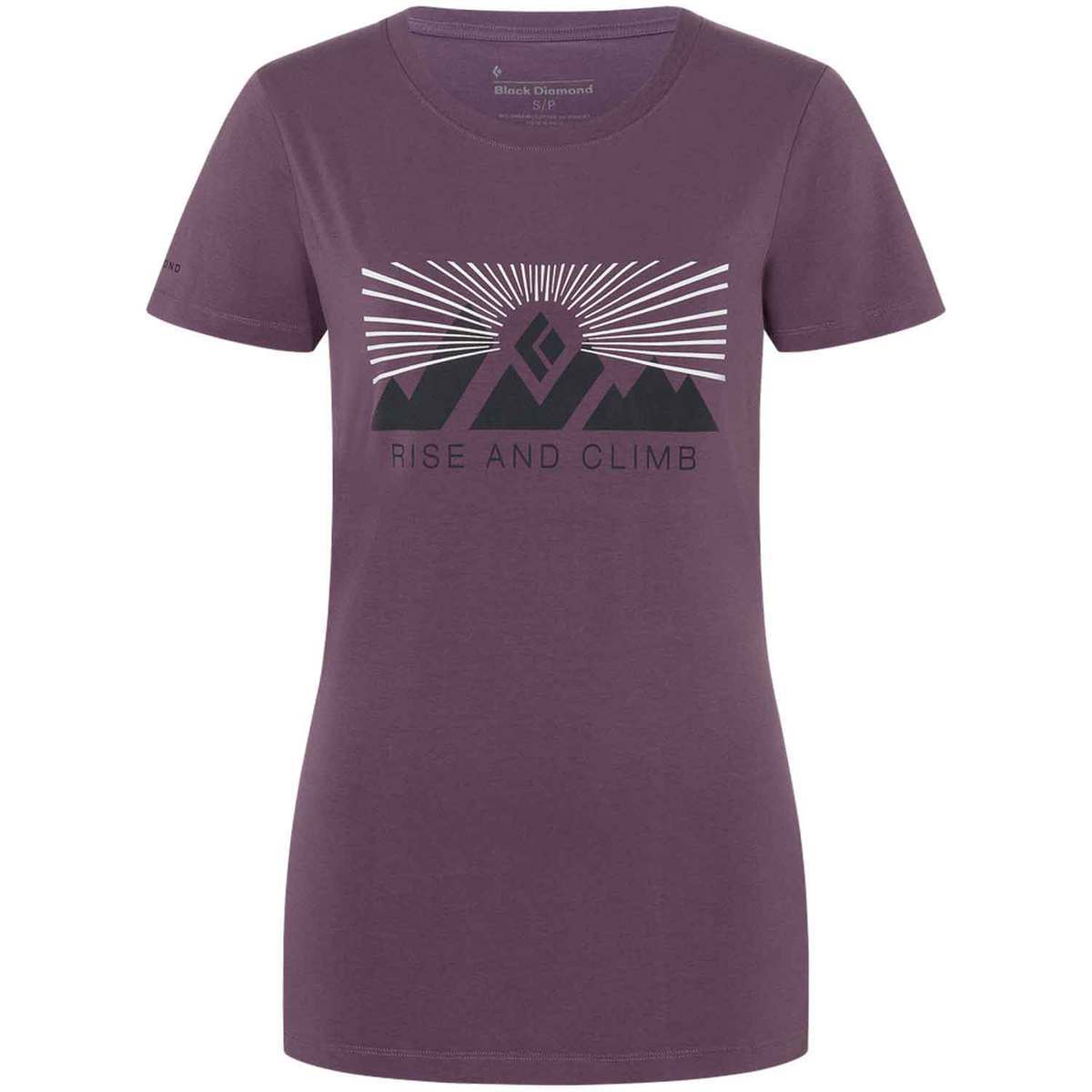 Black Diamond Women's Rise And Climb Short Sleeve Shirt Black Diamond Women's Rise And Climb Short Sleeve Shirt