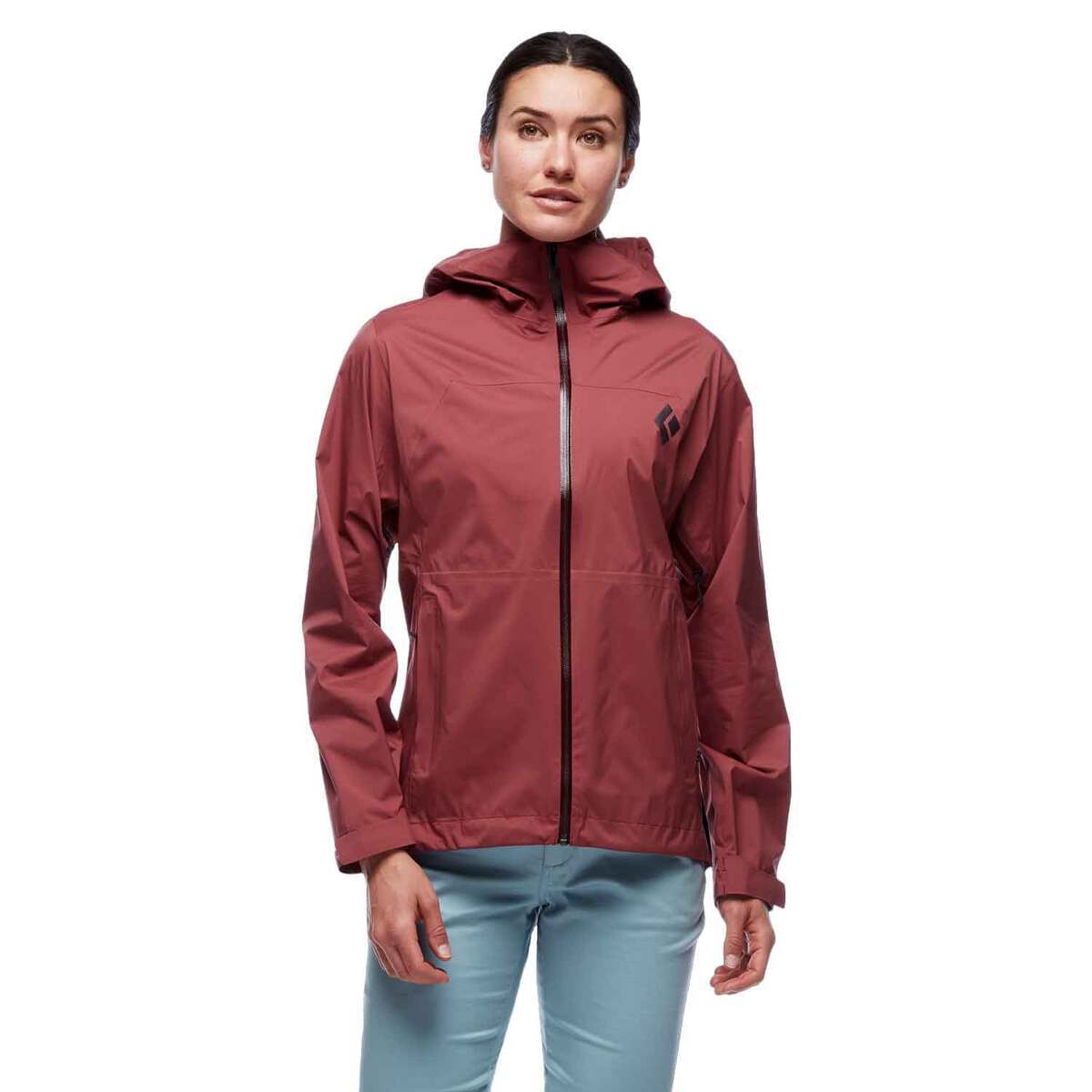 Black Diamond Women's Stormline Stretch Hiking Rain Jacket Black Diamond Women's Stormline Stretch Hiking Rain Jacket