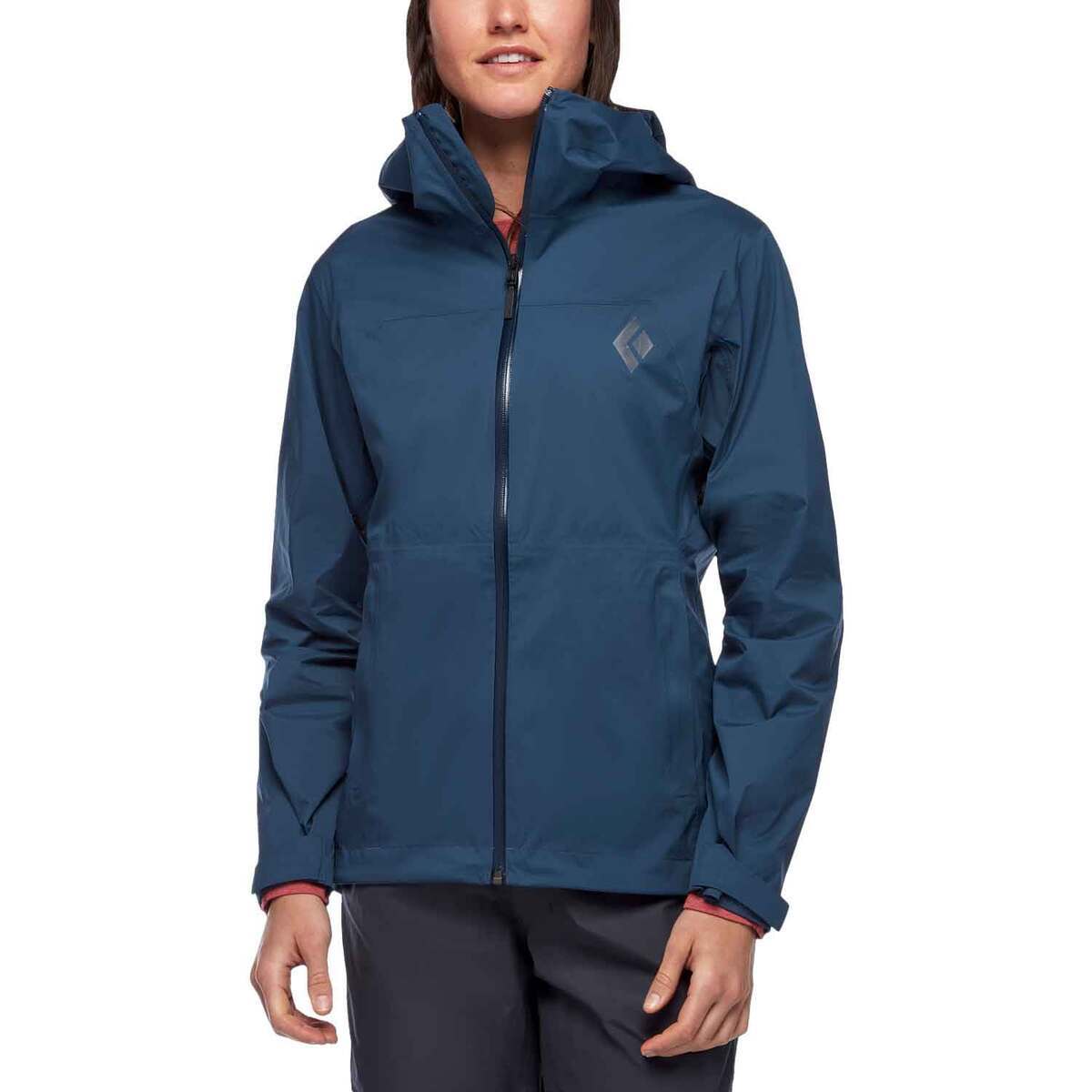 Black Diamond Women's Stormline Stretch Hiking Rain Jacket Black Diamond Women's Stormline Stretch Hiking Rain Jacket