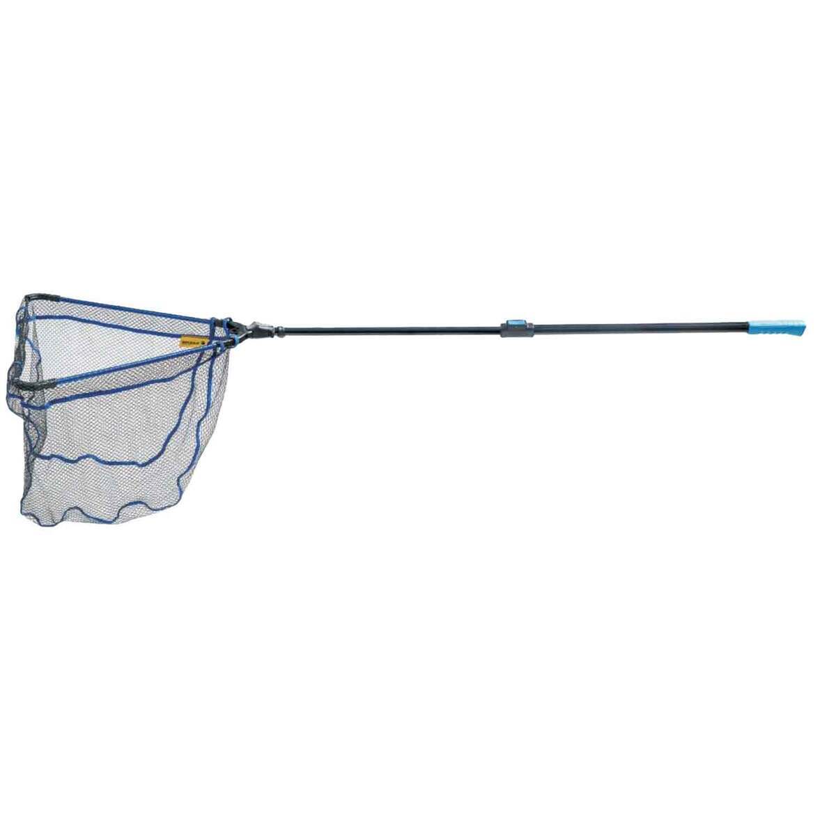 Black Paw EZ-Stow Triangle Folding Landing Net - Blue/Black 18in x 18in by Sportsman's Warehouse