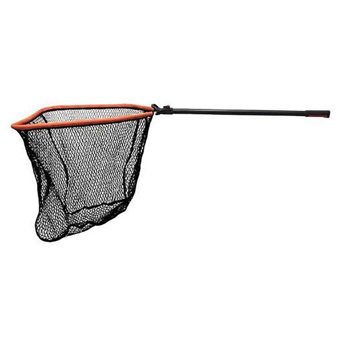 black fishing net with handle Measure making it an essential tool for a successful trip on the water. Fiblink Folding Aluminum Fishing Landing