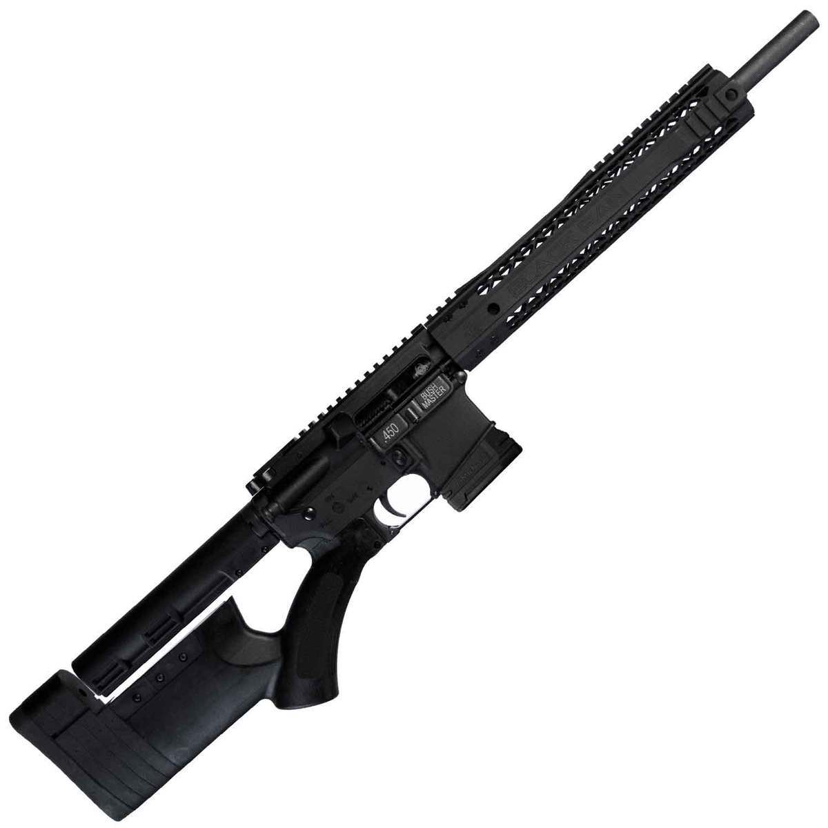 Black Rain Ordnance Carnivore 450 Bushmaster 16in Black Anodized Semi Automatic Modern Sporting Rifle - 5+1 Rounds - Black Black Rain Ordnance Carnivore 450 Bushmaster 16in Black Anodized Semi Automatic Modern Sporting Rifle - 5+1 Rounds - Black