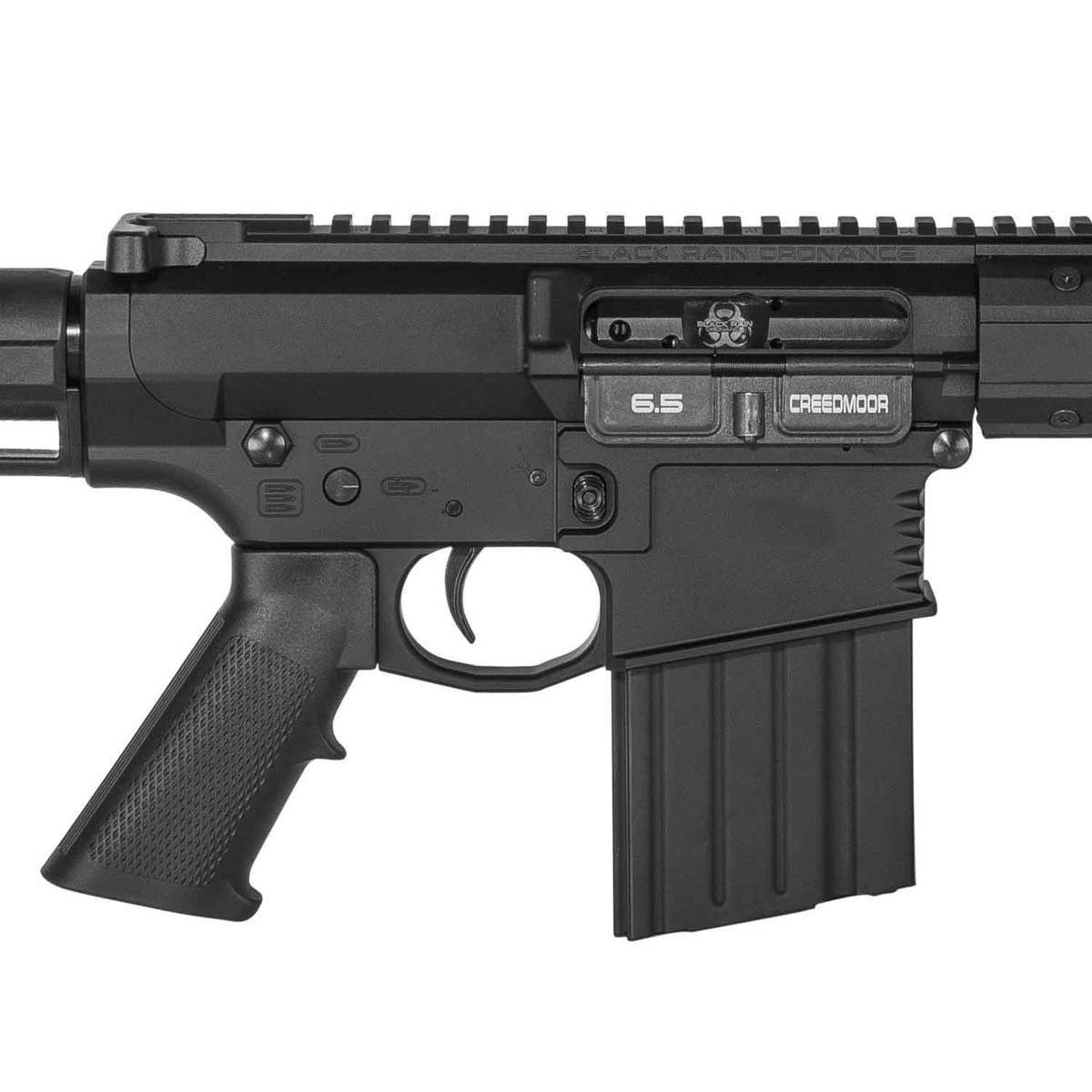 Black Rain Ordnance Fallout10 6.5 Creedmoor 22in Black Nitride Semi Automatic Modern Sporting Rifle - 10+1 Rounds - Black Black Rain Ordnance Fallout10 6.5 Creedmoor 22in Black Nitride Semi Automatic Modern Sporting Rifle - 10+1 Rounds - Black