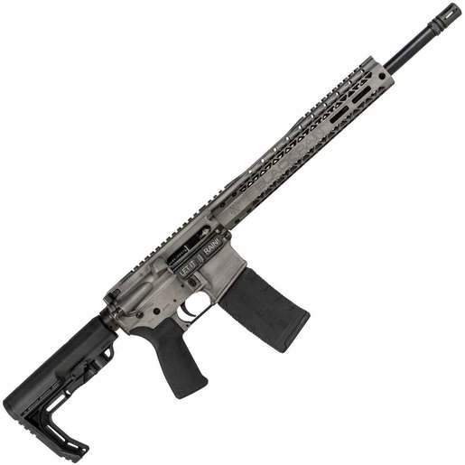 Black Rain Ordnance Black Rain Ordnance Fusion 5.56mm NATO 16in Titanium Battleworn Semi Automatic Modern Sporting Rifle - 30+1 Rounds - Titianium Battleworn