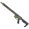 Black Rain Ordnance Billet 5.56mm NATO 16in OD Green Cerakote Semi Automatic Modern Sporting Rifle - 30+1 Rounds - Green