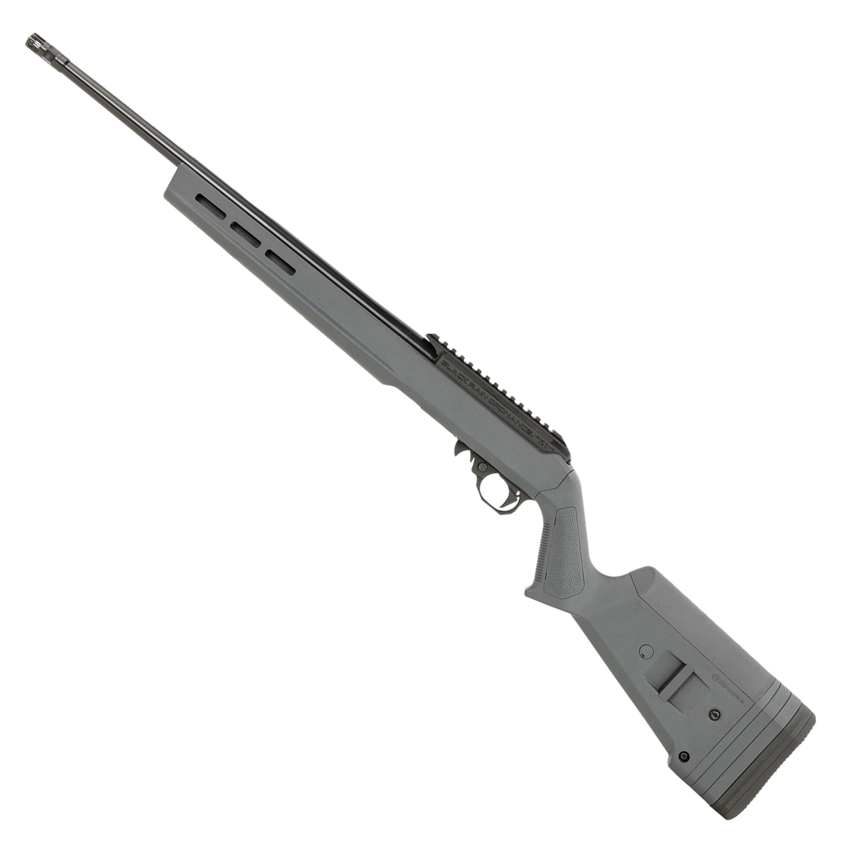 Black Rain Ordnance BRO-22 Sportsman Gray/Blued Semi Automatic Rifle - 22 Long Rifle - 18in - Gray Black Rain Ordnance BRO-22 Sportsman Gray/Blued Semi Automatic Rifle - 22 Long Rifle - 18in - Gray