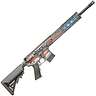 Black Rain Ordnance Patriot American Flag 5.56mm NATO 16in Black Semi Automatic Modern Sporting Rifle - 10+1 Rounds - Red, White, and Blue