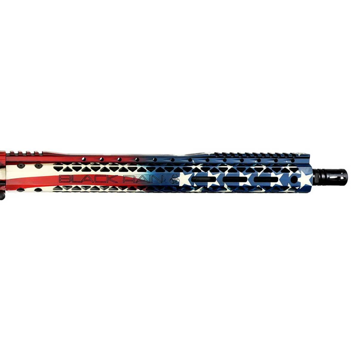 Black Rain Ordnance Spec+ 5.56mm NATO 16in American Flag Semi Automatic Modern Sporting Rifle - 30+1 Rounds - American Flag Black Rain Ordnance Spec+ 5.56mm NATO 16in American Flag Semi Automatic Modern Sporting Rifle - 30+1 Rounds - American Flag