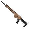 Black Rain Ordnance SPEC15 5.56mm NATO 16in Burnt Bronze Cerakote Semi Automatic Modern Sporting Rifle - 30+1 Rounds - Brown