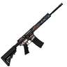 Black Rain Ordnance Spec15 5.56mm NATO 16in American Flag Cerakote Semi Automatic Modern Sporting Rifle - 30+1 Rounds - Camo