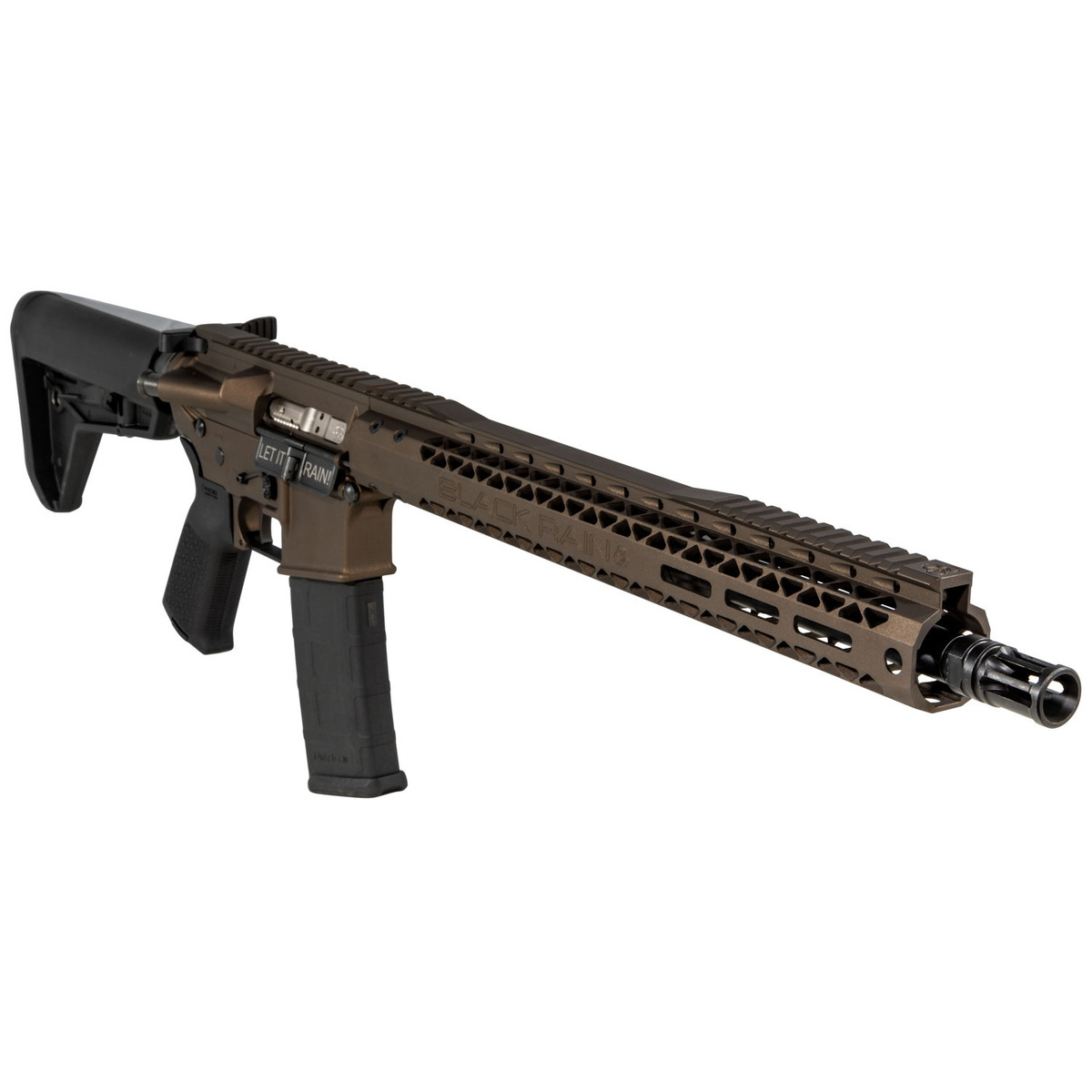 Black Rain Ordnance SSP 5.56mm NATO 16in Midnight Bronze Semi Automatic Modern Sporting Rifle - 30+1 Rounds - Midnight Bronze Black Rain Ordnance SSP 5.56mm NATO 16in Midnight Bronze Semi Automatic Modern Sporting Rifle - 30+1 Rounds - Midnight Bronze