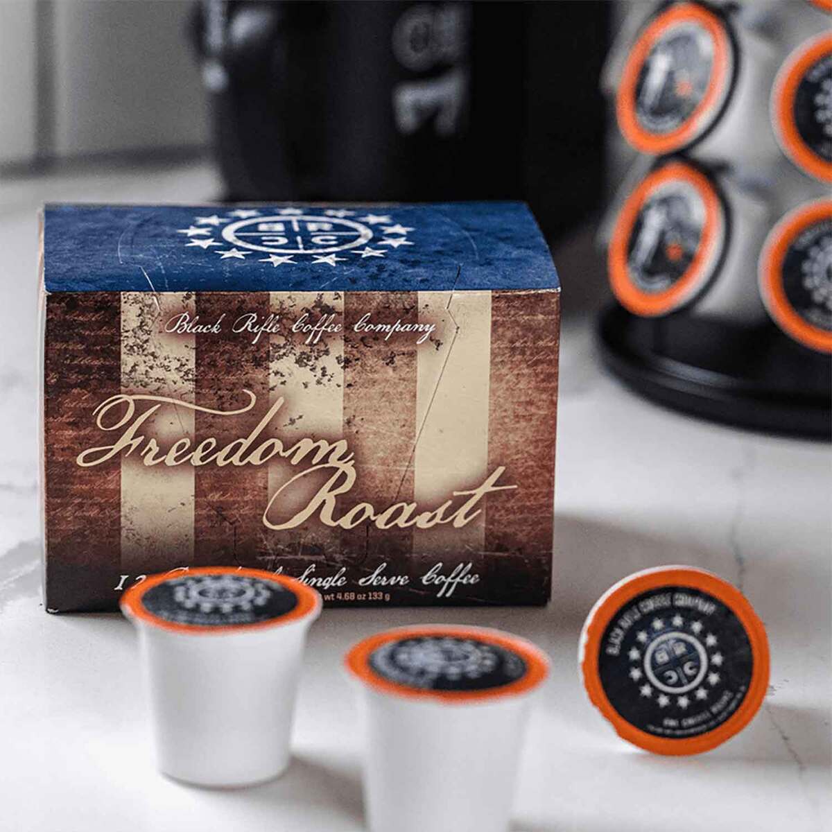 Black Rifle Coffee Company 12 Count Coffee Rounds - Freedom Roast Black Rifle Coffee Company 12 Count Coffee Rounds - Freedom Roast