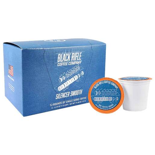 Black Rifle Coffee Company 12 Count Coffee Rounds - Silencer Smooth - Black Rifle Coffee Company