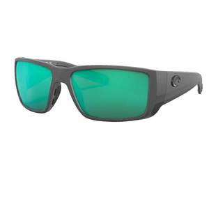 Costa Blackfin PRO Polarized Sunglasses - Matte Gray/Green Lightwave