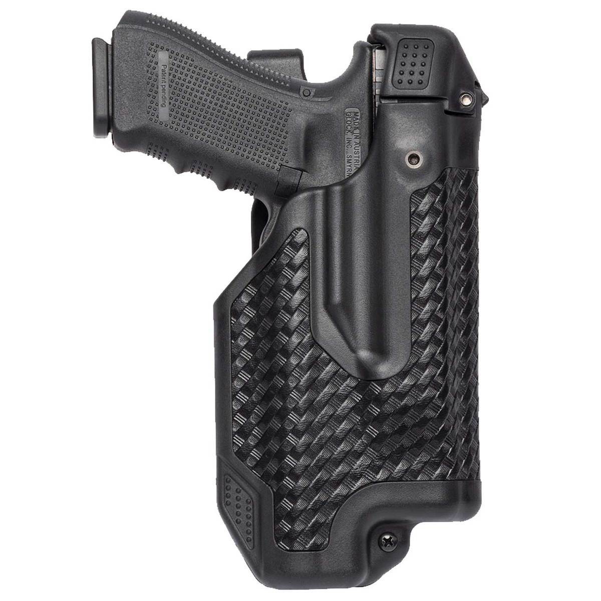 Blackhawk! EPOCH Level Light Bearing Left Handed Glock Holster - Black Blackhawk! EPOCH Level Light Bearing Left Handed Glock Holster - Black