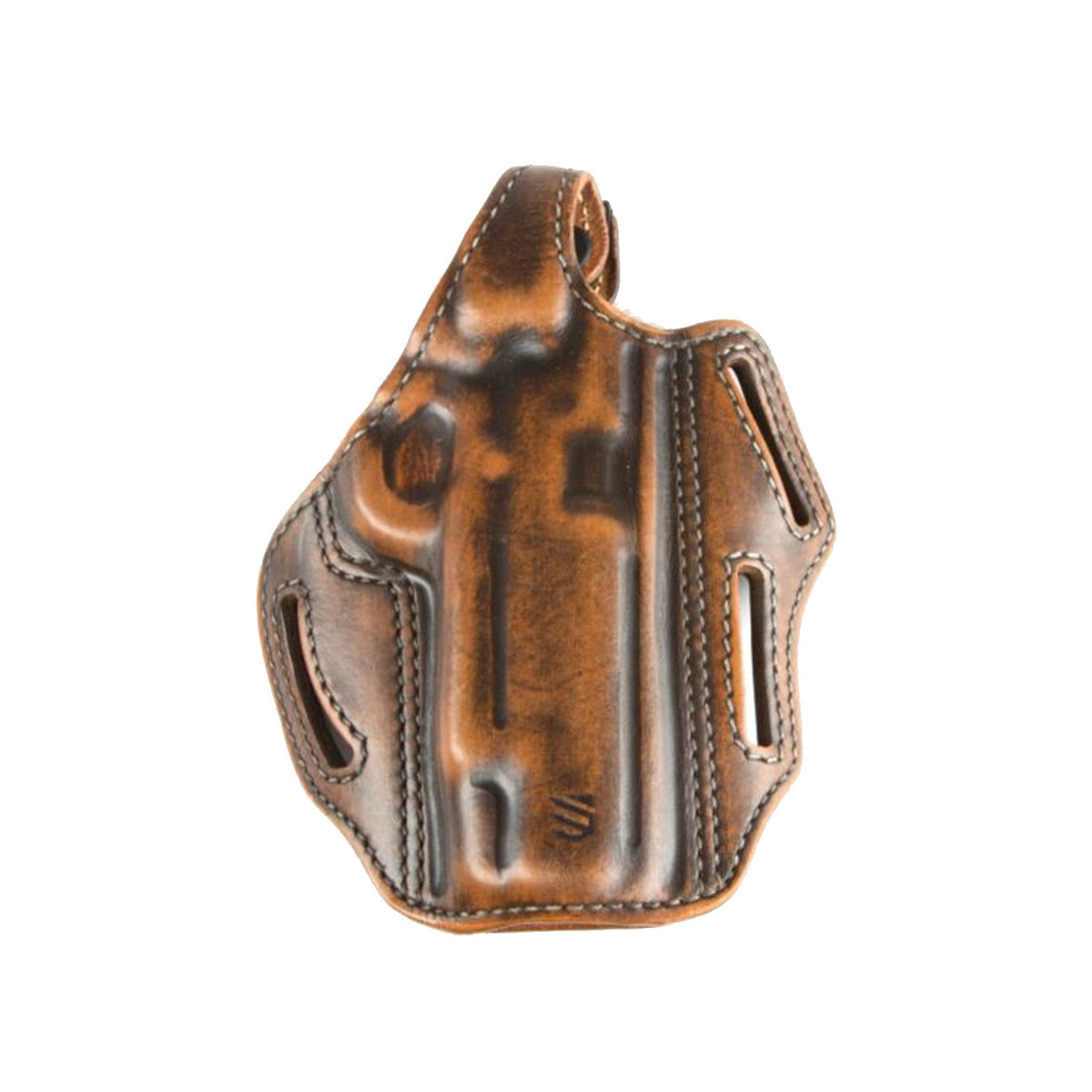 BLACKHAWK! Premium Leather 3-Slot Pancake Glock 17/22/31 Outside the Pant Right Hand Holster - Natural BLACKHAWK! Premium Leather 3-Slot Pancake Glock 17/22/31 Outside the Pant Right Hand Holster - Natural