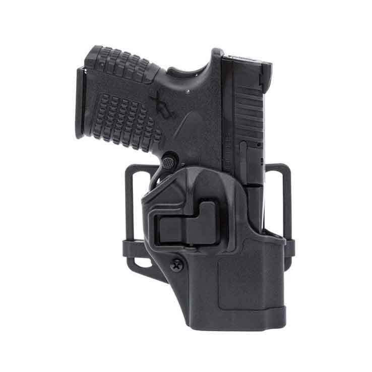 BLACKHAWK! Serpa CQC Glock 42 Outside the Waistband Right Hand Holster - Black BLACKHAWK! Serpa CQC Glock 42 Outside the Waistband Right Hand Holster - Black