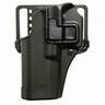 BLACKHAWK! Serpa CQC Glock 48/43X and S&W EZ380/9 Outside the Waistband Right Holster  - Black