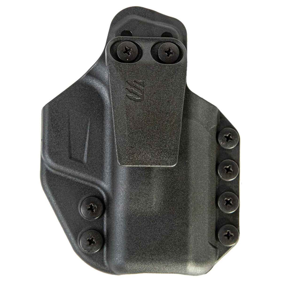 BLACKHAWK! Stache IWB Base Smith & Wesson M&P Shield 9mm/40Cal And M&P 9 Shield Plus Inside The Waistband Ambidextrous Holster - Black BLACKHAWK! Stache IWB Base Smith & Wesson M&P Shield 9mm/40Cal And M&P 9 Shield Plus Inside The Waistband Ambidextrous Holster - Black
