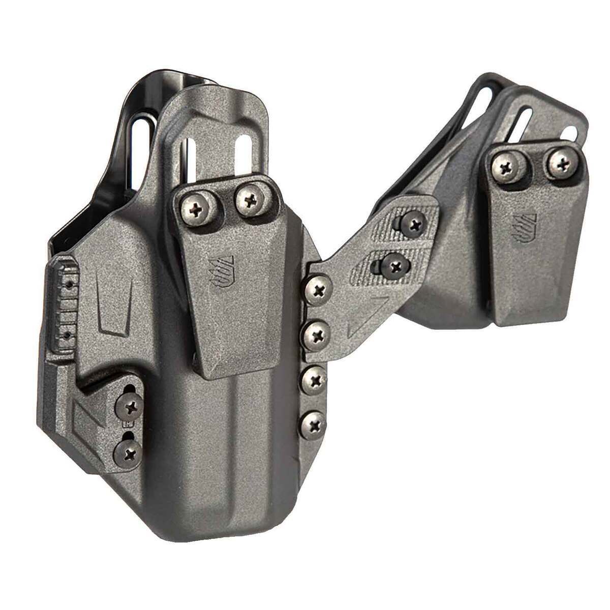 BLACKHAWK! Stache IWB Premium Glock 19/19X/23/32/44/45 with Streamlight TLR 7/7A and 8/8A Inside the Waistband Ambidextrous Holster - Black BLACKHAWK! Stache IWB Premium Glock 19/19X/23/32/44/45 with Streamlight TLR 7/7A and 8/8A Inside the Waistband Ambidextrous Holster - Black
