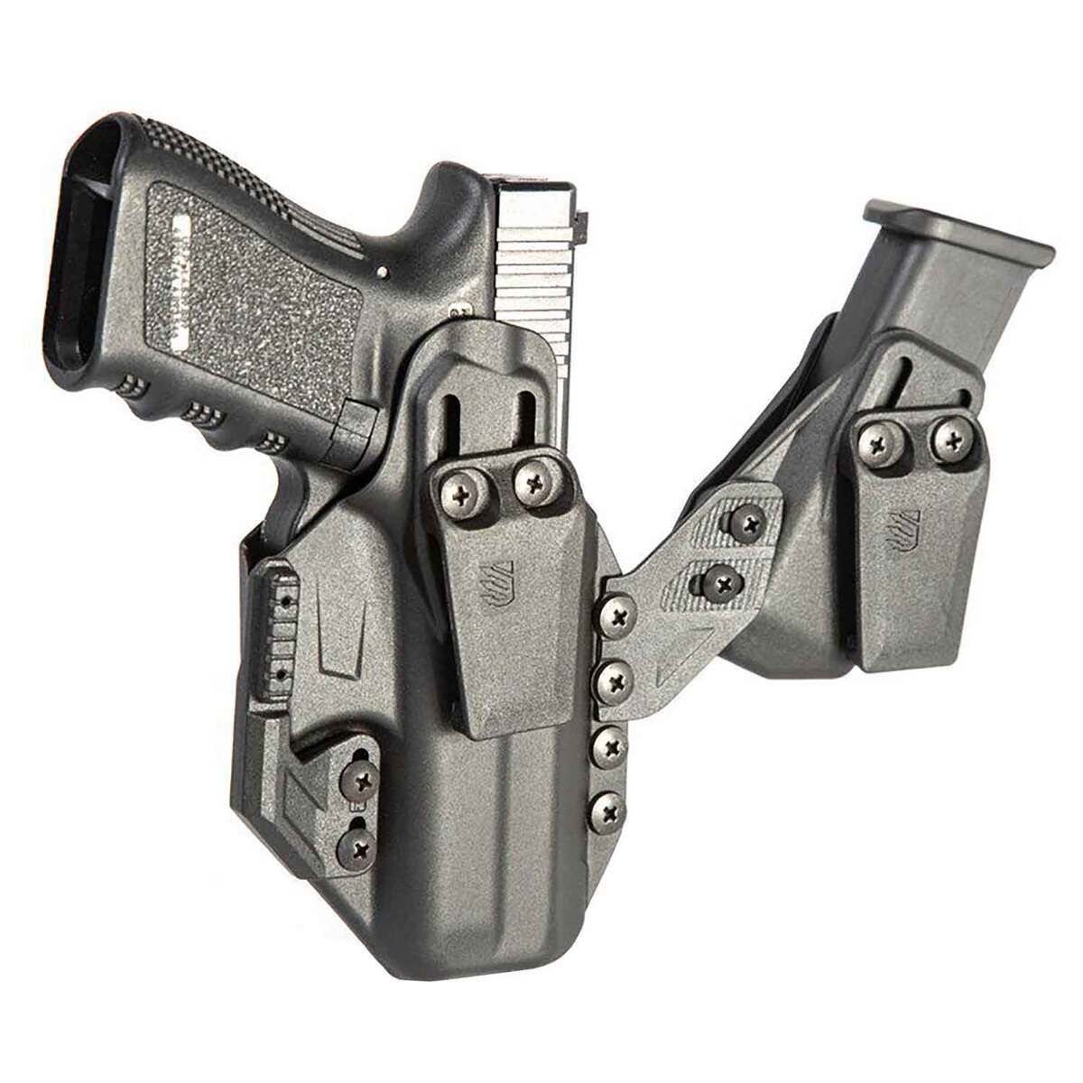 BLACKHAWK! Stache IWB Premium Glock 26/27/33 Inside the Waistband Ambidextrous Holster Kit - Black BLACKHAWK! Stache IWB Premium Glock 26/27/33 Inside the Waistband Ambidextrous Holster Kit - Black