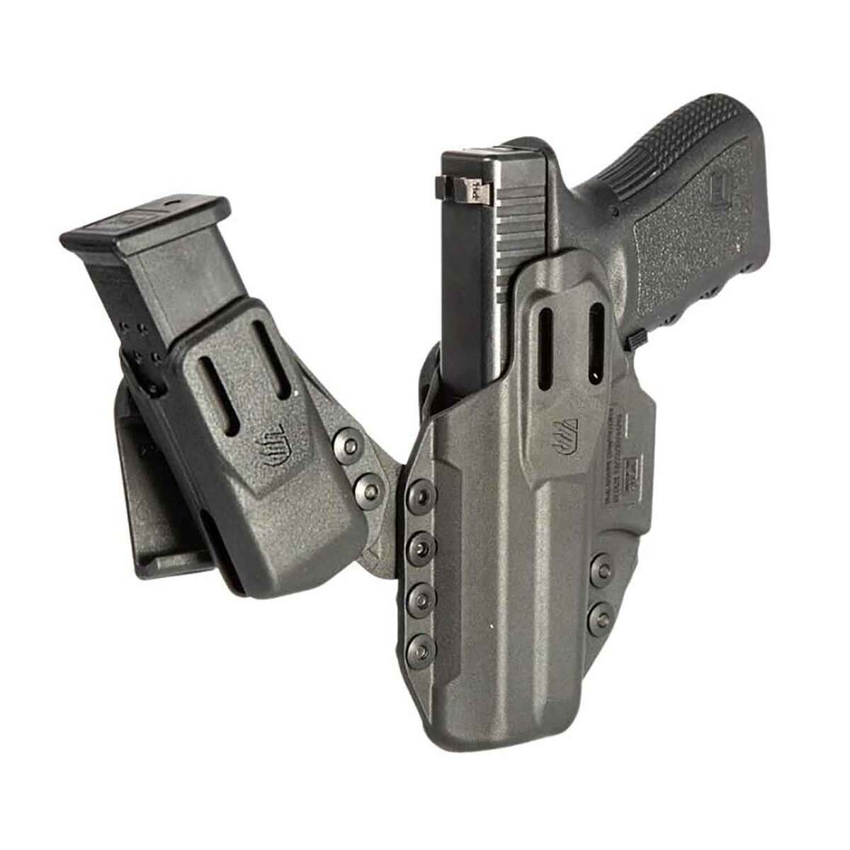 BLACKHAWK! Stache IWB Premium Glock 26/27/33 Inside the Waistband Ambidextrous Holster Kit - Black BLACKHAWK! Stache IWB Premium Glock 26/27/33 Inside the Waistband Ambidextrous Holster Kit - Black