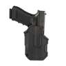 BLACKHAWK! T-Series L2C Glock 17/19/22/23/31/32/45/47 with TLR 7/8 Outside the Waistband Right Light-Bearing Holster  - Black