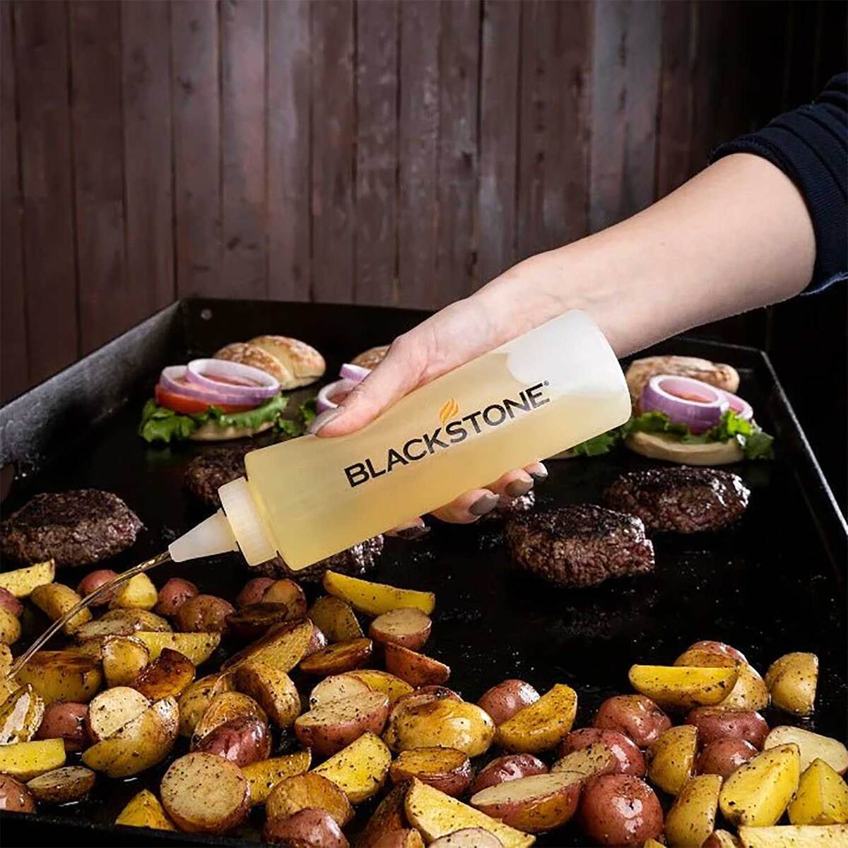 Blackstone Griddle Essentials Tool Kit - 5 Piece - Silver Blackstone Griddle Essentials Tool Kit - 5 Piece - Silver