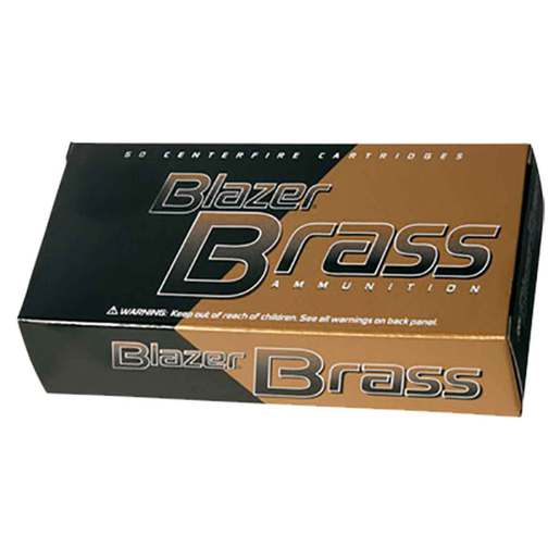 CCI Blazer Brass 40 S&W 165gr FMJ Handgun Ammo Ammo - 50 Rounds 50 Rounds Ammo