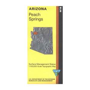 BLM Arizona Peach Springs Map