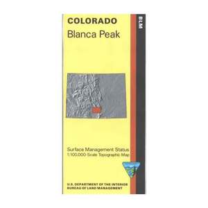 BLM Colorado Blanca Peak Map