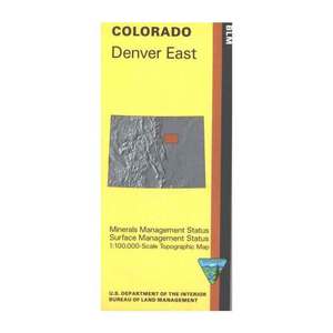 BLM Colorado Denver East Map