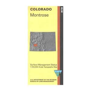 BLM Colorado Montrose Map