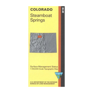 BLM Colorado Steamboat Spring Map