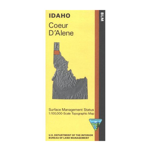 BLM Idaho Coeur D'Alene Map