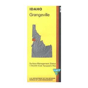 BLM Idaho Grangeville Map