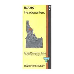 BLM Idaho Headquarters Map