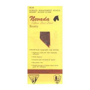 BLM Nevada Beatty Map