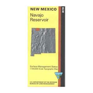 BLM New Mexico Navajo Resevoir Map