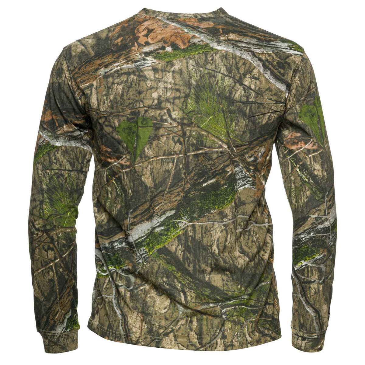 Blocker Outdoors Men's Mossy Oak Country DNA Fused Cotton Long Sleeve Hunting Shirt Blocker Outdoors Men's Mossy Oak Country DNA Fused Cotton Long Sleeve Hunting Shirt