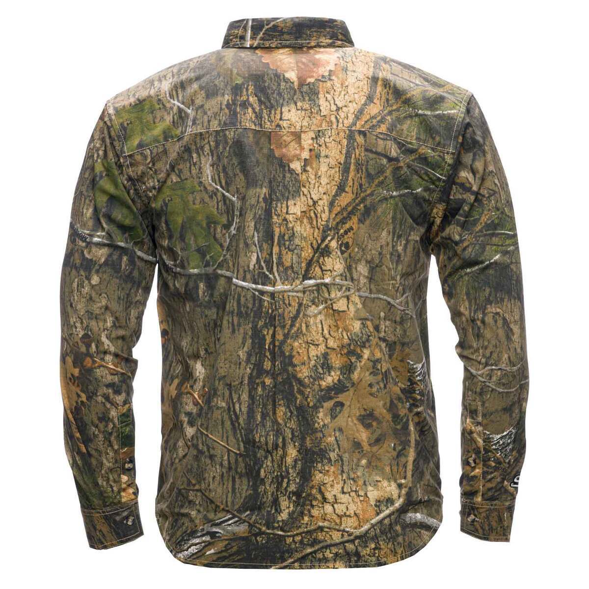 Blocker Outdoors Men's Mossy Oak Country DNA Fused Cotton Ripstop Long ...
