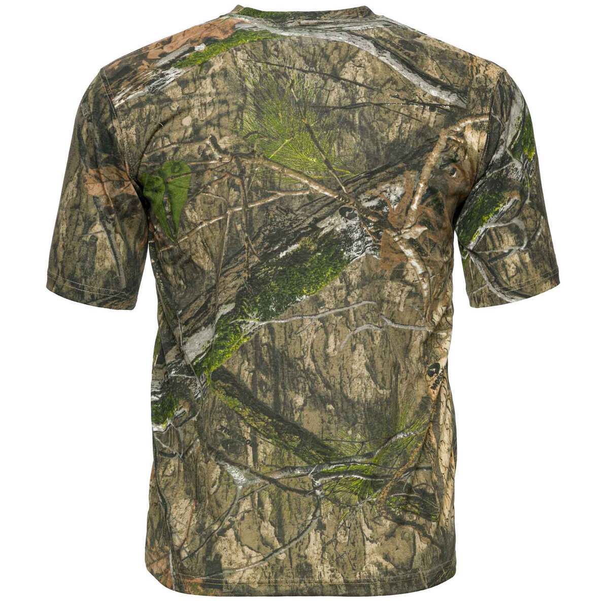 Blocker Outdoors Men's Mossy Oak Country DNA Fused Cotton Short Sleeve Hunting Shirt Blocker Outdoors Men's Mossy Oak Country DNA Fused Cotton Short Sleeve Hunting Shirt
