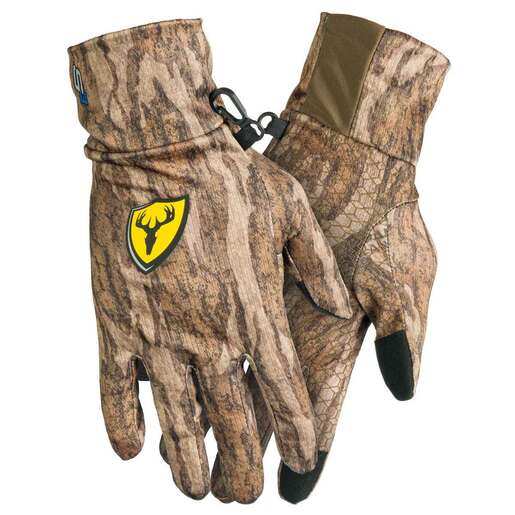 Blocker Outdoors Men's Mossy Oak Bottomland Shield Series S3 Touch Text Hunting Gloves - Mossy Oak Bottomland M
