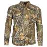 Blocker Outdoors Men's Realtree Edge Fused Cotton Ripstop Long Sleeve Hunting Shirt